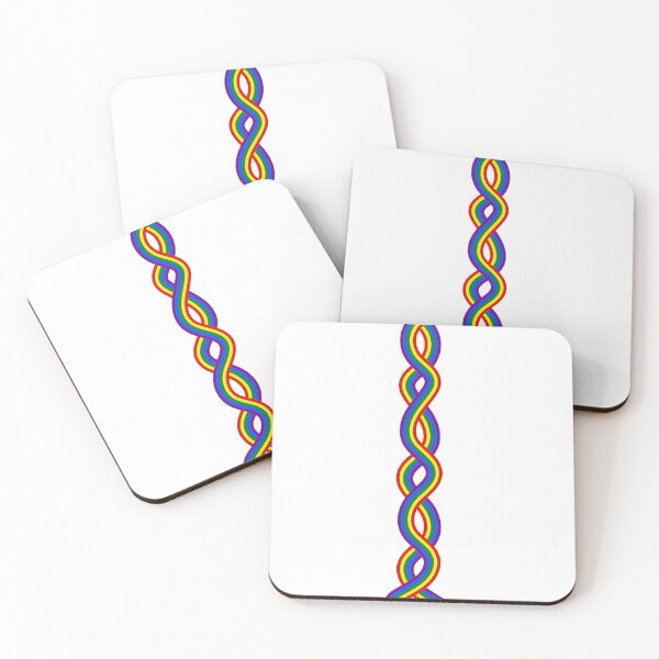 Item preview, Curvy rainbow stripes designed and sold by Pixels & Paint.