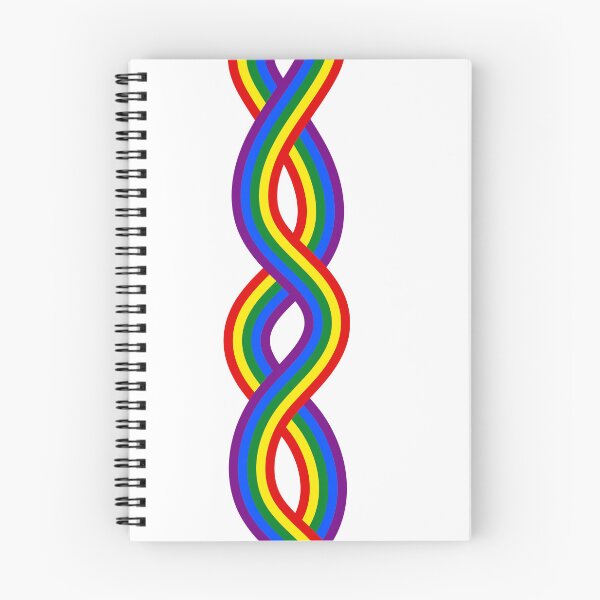 Item preview, Curvy rainbow stripes designed and sold by CreatifyArtHub.
