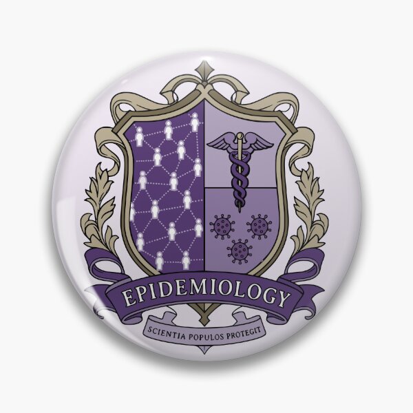 Item preview, Epidemiology Crest - Science Coat of Arms designed and sold by MicroMarket.