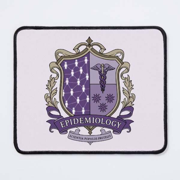 Item preview, Epidemiology Crest - Science Coat of Arms designed and sold by MicroMarket.