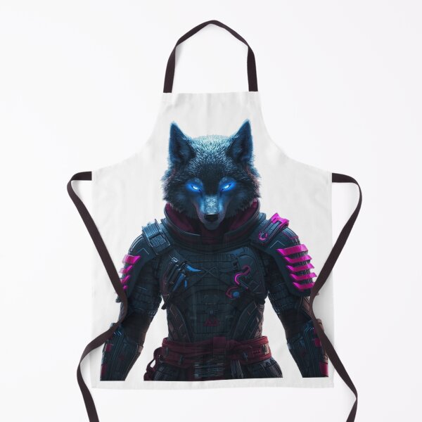 Item preview, Cybernetic Wolf Neon Style designed and sold by ItzLacarth.