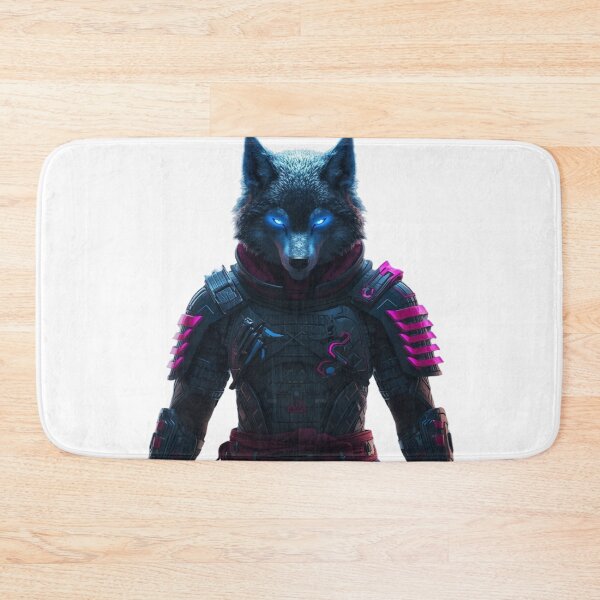 Item preview, Cybernetic Wolf Neon Style designed and sold by ItzLacarth.
