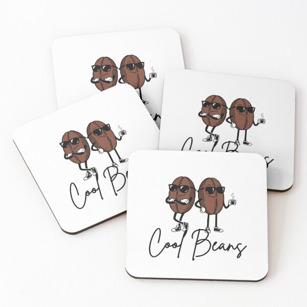 Item preview, Cool Beans Retro Cartoon Coffee Beans with Sunglasses designed and sold by SupplyCode.