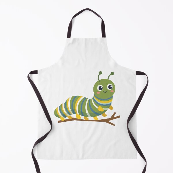 Item preview, Green Caterpillar Garden Illustration designed and sold by BetweenForms.