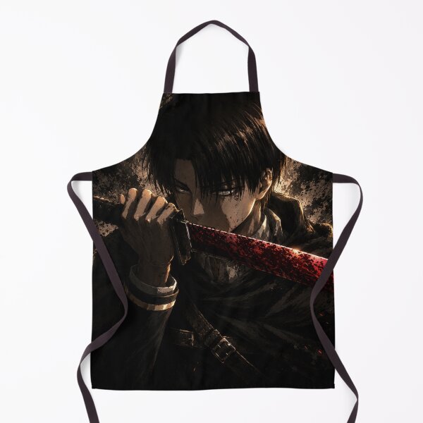 Item preview, Levi Ackerman Battle Stance | Dark Anime Warrior Art | Greatest warriors in Anime designed and sold by Templatemini.