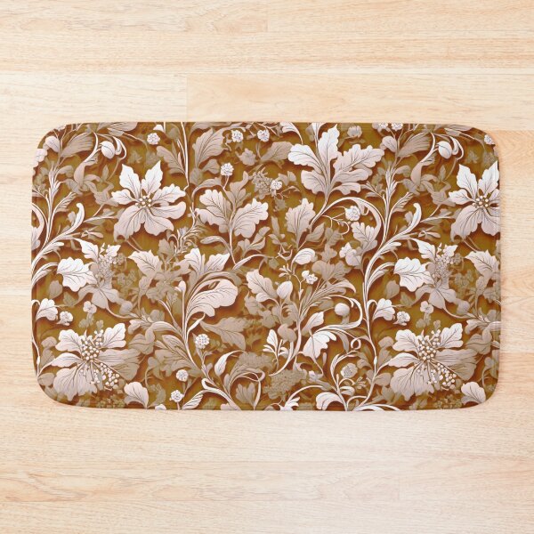 Item preview, Vintage terra cotta boho floral designed and sold by hollycooper.