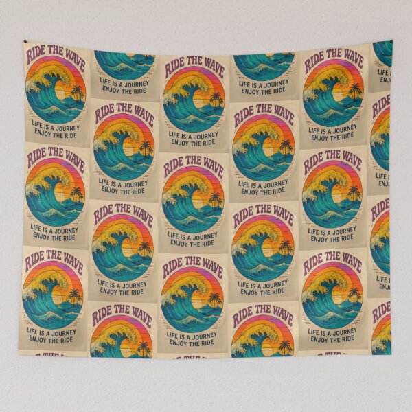Item preview, Ride the wave designed and sold by REDART69.
