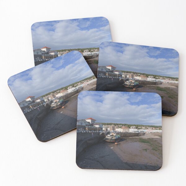 Item preview, Silent Shores of Weston-super-Mare at Low Tide designed and sold by rawshutterbug.