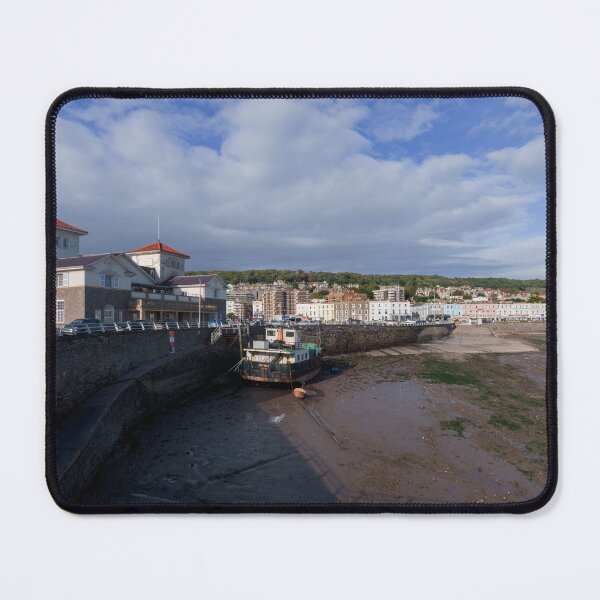 Item preview, Silent Shores of Weston-super-Mare at Low Tide designed and sold by rawshutterbug.