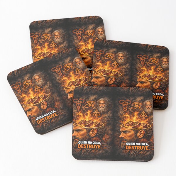 Item preview, ?WHO DOESN’T CREATE, DESTROYS – Philosophical Fire Art ? designed and sold by Tienda Argentina.