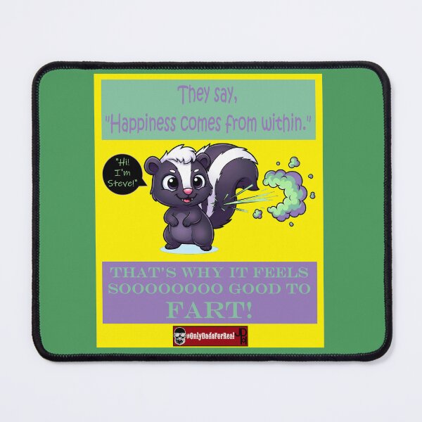 Item preview, Farting Skunk (Yellow) *More Colors Available in Collection designed and sold by OnlyDadsForReal.
