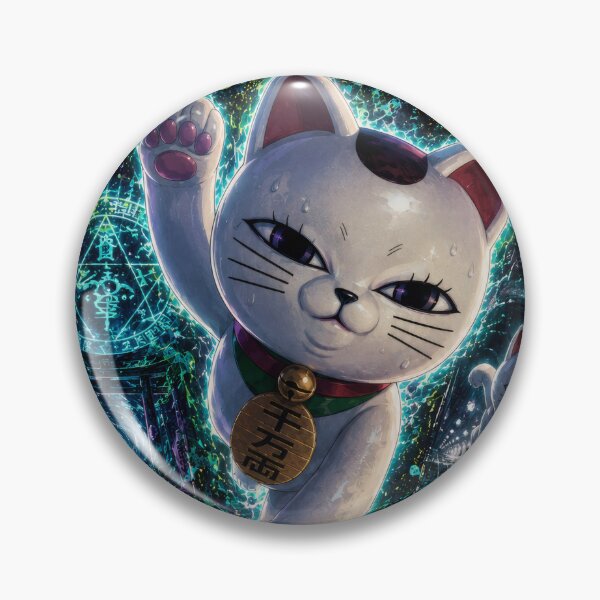Item preview, Lucky Cat Cursed Yokai designed and sold by AnimeArsenalPrints.