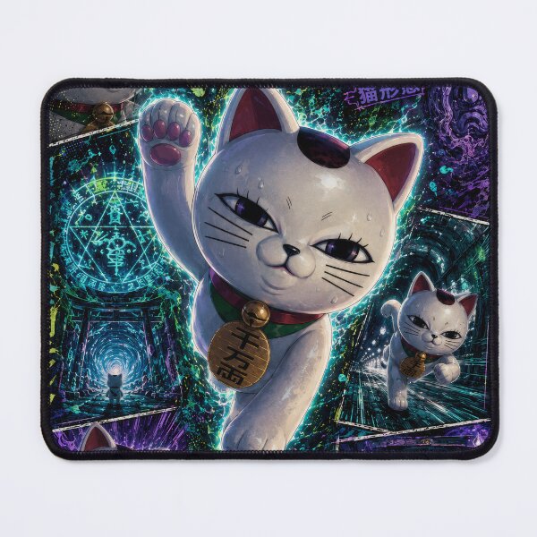 Item preview, Lucky Cat Cursed Yokai designed and sold by AnimeArsenalPrints.
