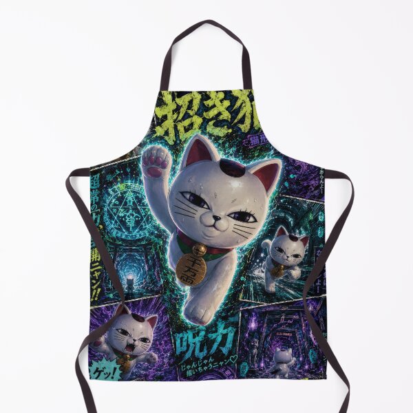 Item preview, Lucky Cat Cursed Yokai designed and sold by AnimeArsenalPrints.