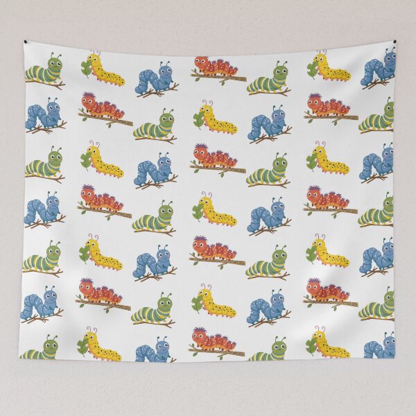 Item preview, Cute Colorful Caterpillar Collection  designed and sold by BetweenForms.