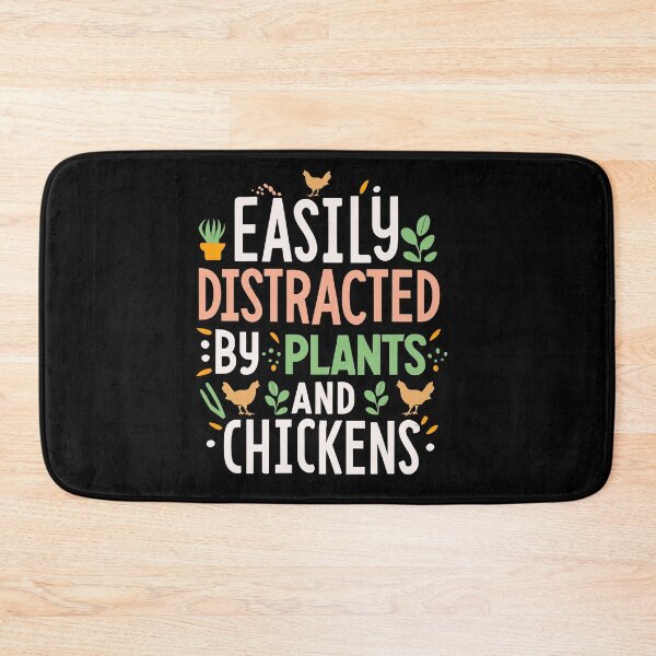 Item preview, Distracted By Plants And Chickens designed and sold by SiarheiYur.