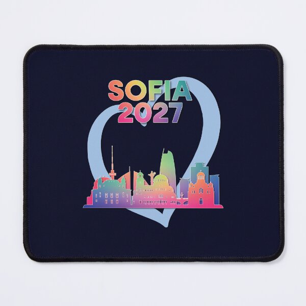 Item preview, Eurovision Song Contest 2027 - Host City Sofia, Bulgaria - United By Music - ESC2027 - ESC27 designed and sold by Vision-Tees.