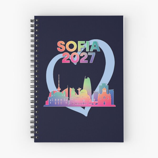 Item preview, Eurovision Song Contest 2027 - Host City Sofia, Bulgaria - United By Music - ESC2027 - ESC27 designed and sold by Vision-Tees.