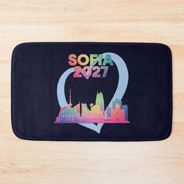 Item preview, Eurovision Song Contest 2027 - Host City Sofia, Bulgaria - United By Music - ESC2027 - ESC27 designed and sold by Vision-Tees.