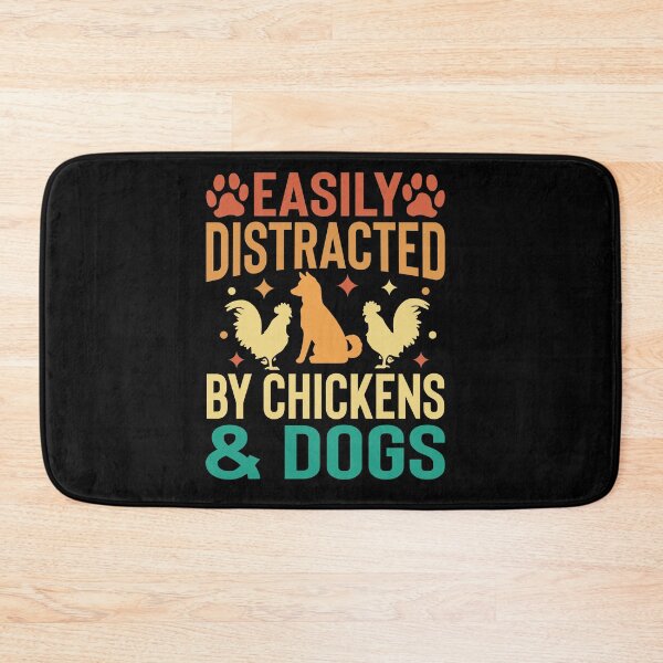 Item preview, Distracted By Chickens And Dogs designed and sold by SiarheiYur.
