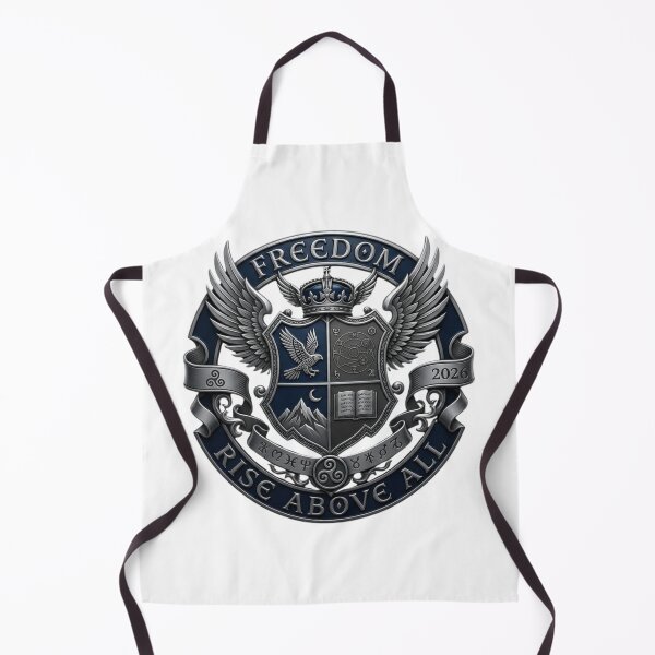 Item preview, Freedom Eagle Crest - Rise Above All Mythical Heraldic Emblem" designed and sold by M.Store.