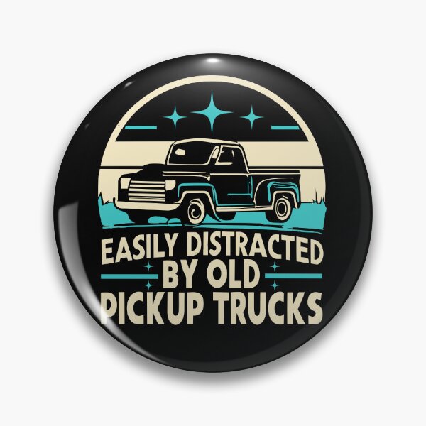 Item preview, Distracted By Old Pickup Trucks designed and sold by SiarheiYur.
