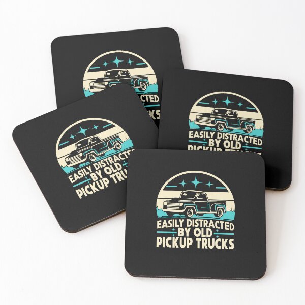 Item preview, Distracted By Old Pickup Trucks designed and sold by SiarheiYur.