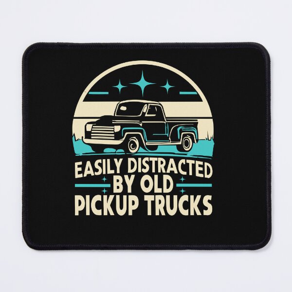 Item preview, Distracted By Old Pickup Trucks designed and sold by SiarheiYur.
