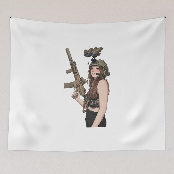 Item preview, Tactical NVG Girl - Night Operations Aesthetic designed and sold by RAWLIFEGRAPHIC.