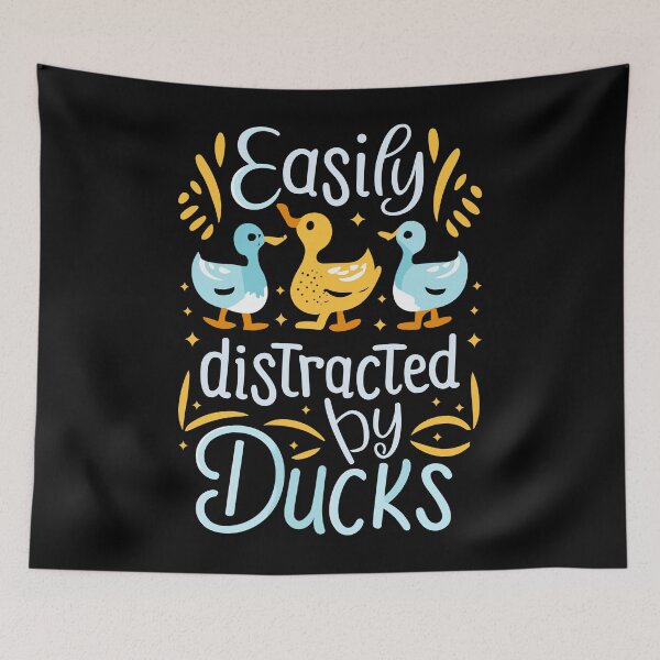 Item preview, Distracted By Ducks designed and sold by SiarheiYur.