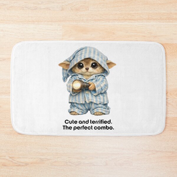 Item preview, Cute and Terrified, The Perfect Combo - DrySmirk designed and sold by DrySmirk.
