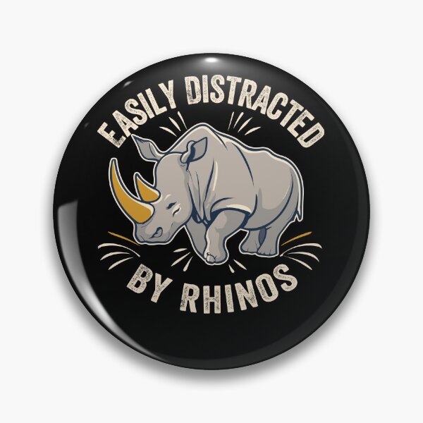 Item preview, Distracted By Rhinos designed and sold by SiarheiYur.