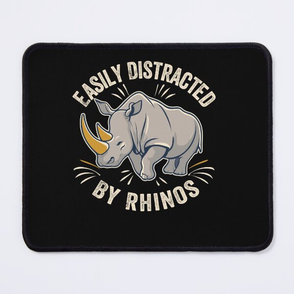 Item preview, Distracted By Rhinos designed and sold by SiarheiYur.