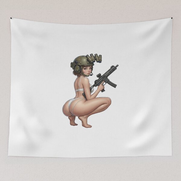 Item preview, Tactical NVG Girl - Night Operations Aesthetic designed and sold by RAWLIFEGRAPHIC.