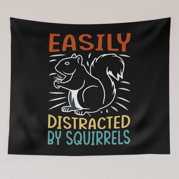 Item preview, Distracted By Squirrels designed and sold by SiarheiYur.