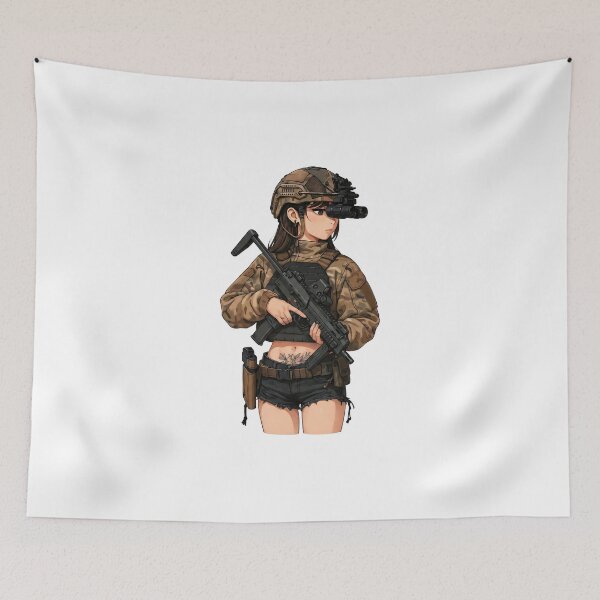 Item preview, Tactical NVG Girl - Night Operations Aesthetic designed and sold by RAWLIFEGRAPHIC.
