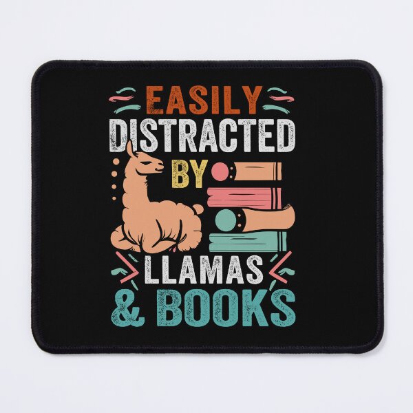 Item preview, Distracted By Llamas And Books designed and sold by SiarheiYur.