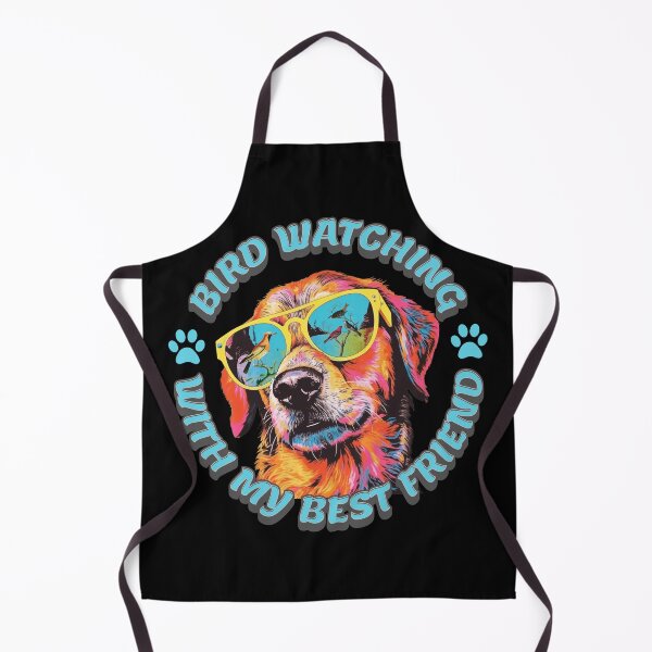 Item preview, Bird Watching Dog Lover Colorful Puppy Birdwatcher Art Design designed and sold by Sachie's Studio.