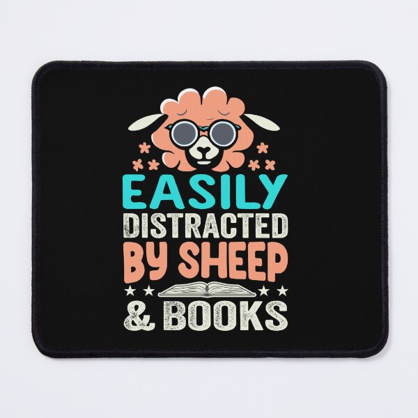 Item preview, Distracted By Sheep And Books designed and sold by SiarheiYur.
