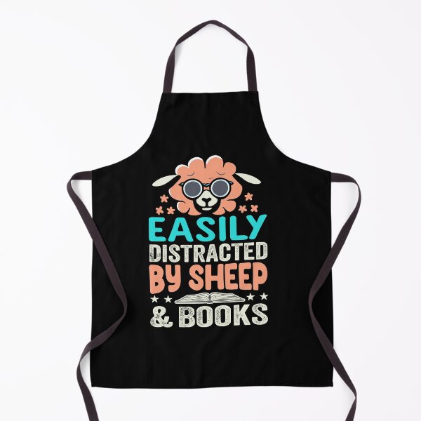 Item preview, Distracted By Sheep And Books designed and sold by SiarheiYur.