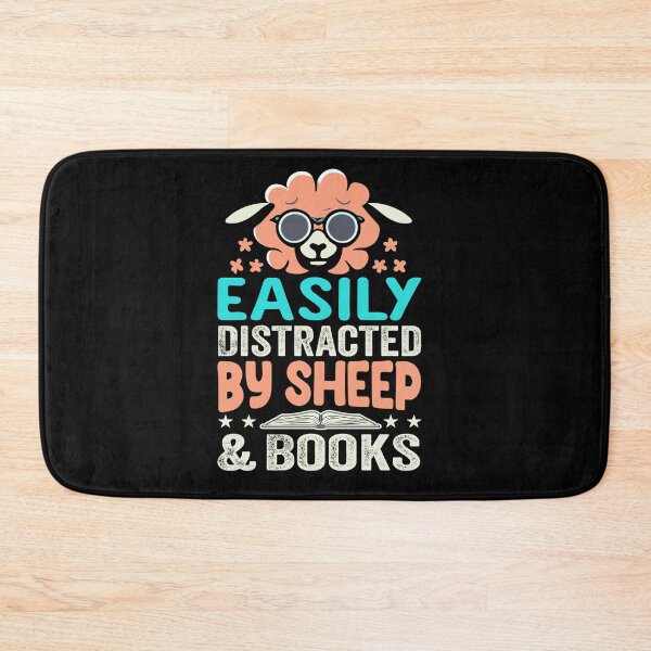 Item preview, Distracted By Sheep And Books designed and sold by SiarheiYur.