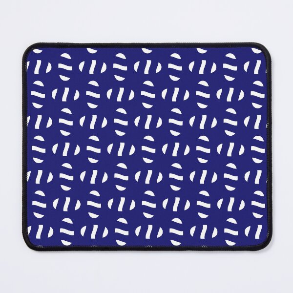Item preview, Midnight blue & white abstract shapes designed and sold by Mint + Midnight.