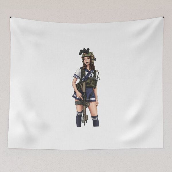 Item preview, Tactical NVG Girl - Night Operations Aesthetic designed and sold by RAWLIFEGRAPHIC.