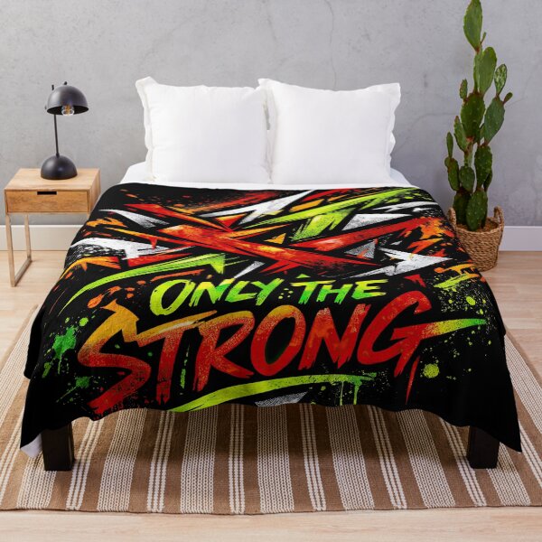 Item preview, T-Shirt - Sticker - Only the Strong – Graffiti Power designed and sold by ForeverPrintsOK.