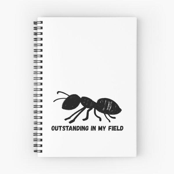 Item preview, Outstanding in My Field Ant T-Shirt Funny Insect Pun Tee designed and sold by TheMysticNook.