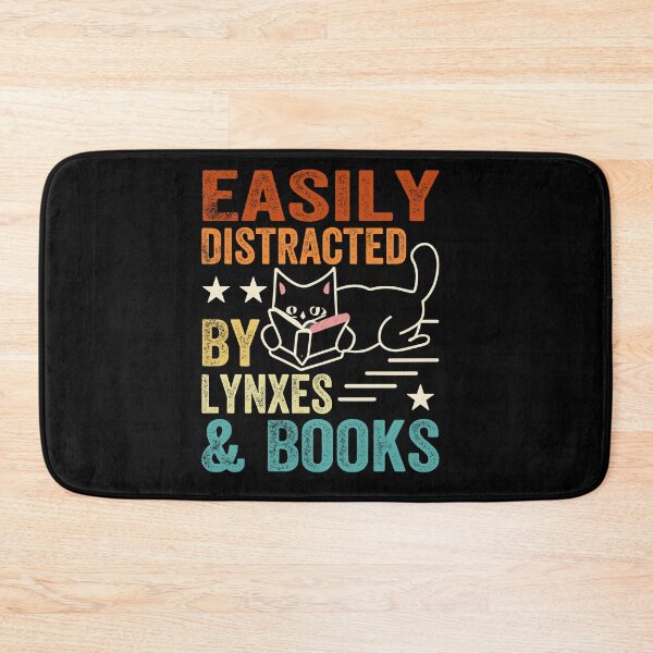 Item preview, Distracted By Lynxes And Books designed and sold by SiarheiYur.