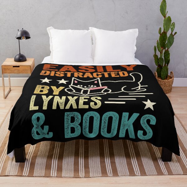 Item preview, Distracted By Lynxes And Books designed and sold by SiarheiYur.