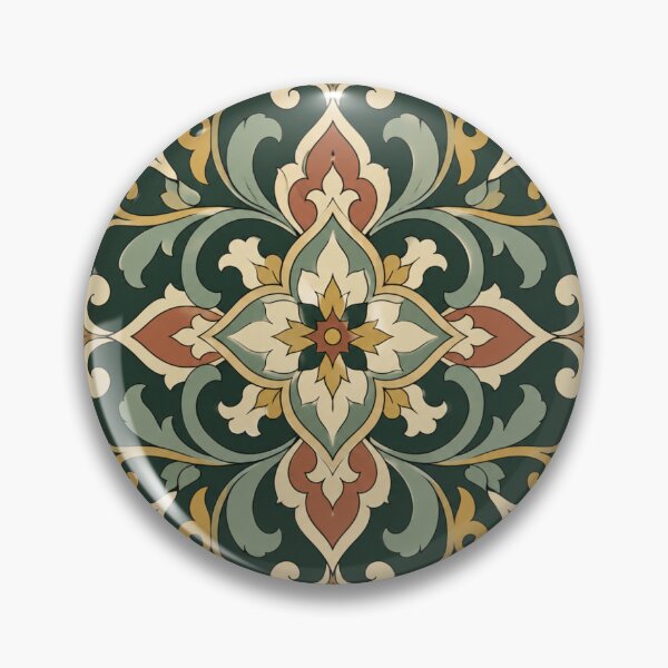 Item preview, Vintage Damask Medallion Ornate Floral Arabesque designed and sold by ItsArtisticLab.