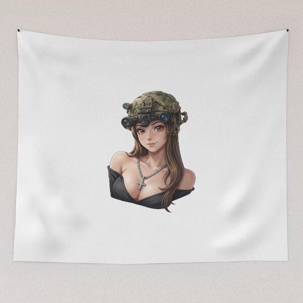 Item preview, Tactical NVG Girl - Night Operations Aesthetic designed and sold by RAWLIFEGRAPHIC.