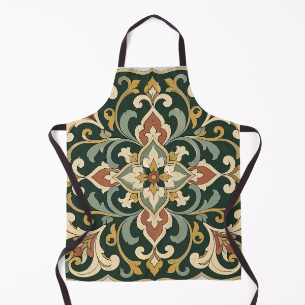 Item preview, Vintage Damask Medallion Ornate Floral Arabesque designed and sold by ItsArtisticLab.